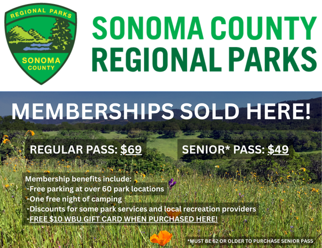 2025 Sonoma Park Passes
