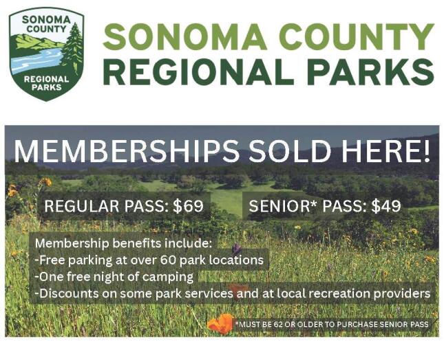 2026 Sonoma Park Passes